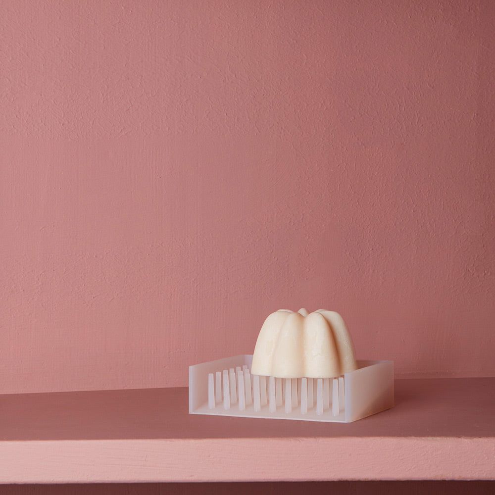 Porte-savon en silicone blanc - Yamazaki