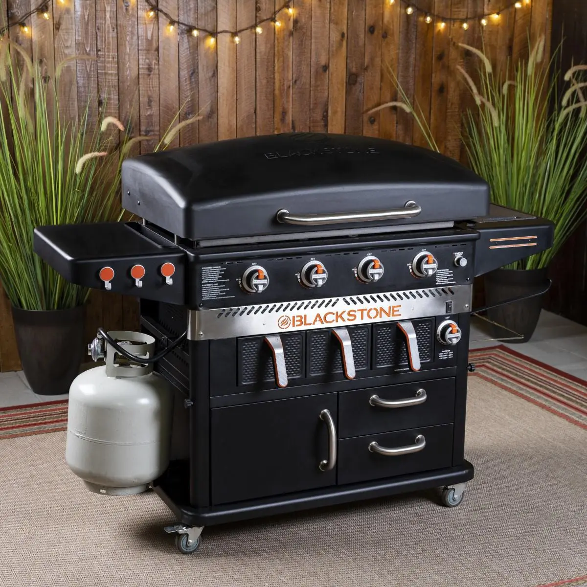 Blackstone 4 Burner and Air Fryer Combo - 36"