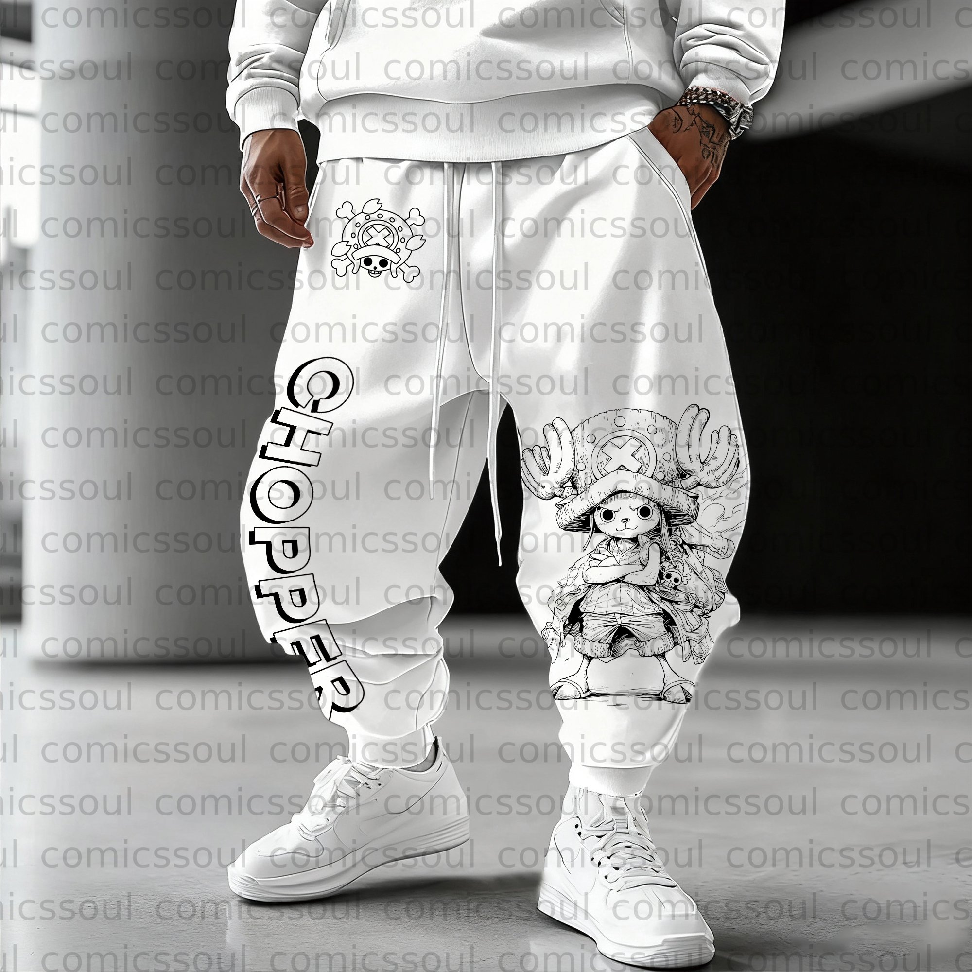 Unisex Anime Inspired Vintage Plush Pants