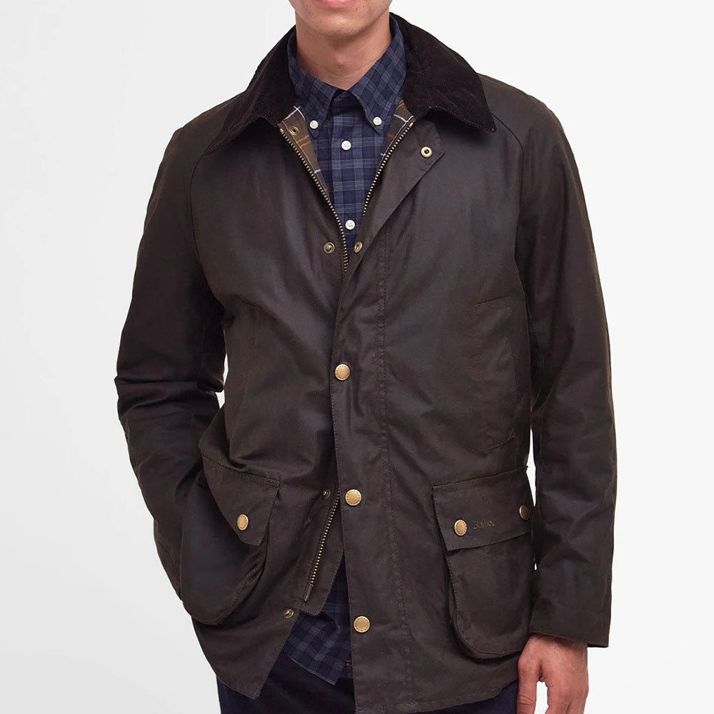 Barbour - Veste Ashby Wax Jacket - Olive