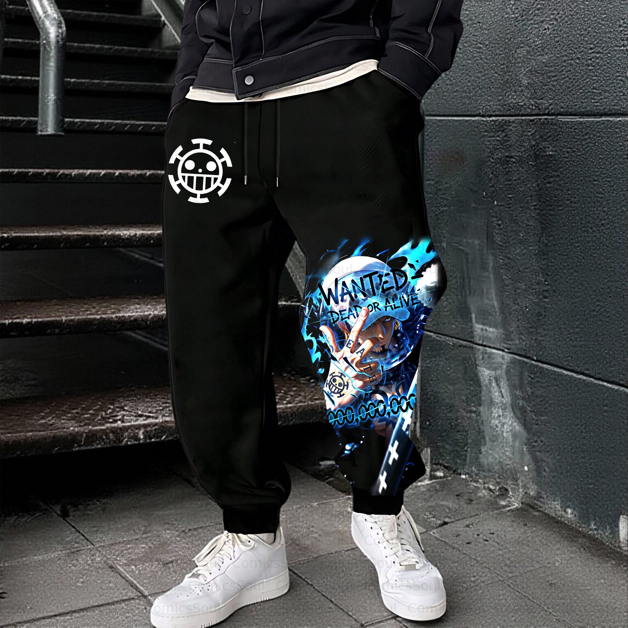 Unisex Casual Anime Streetwear Pant