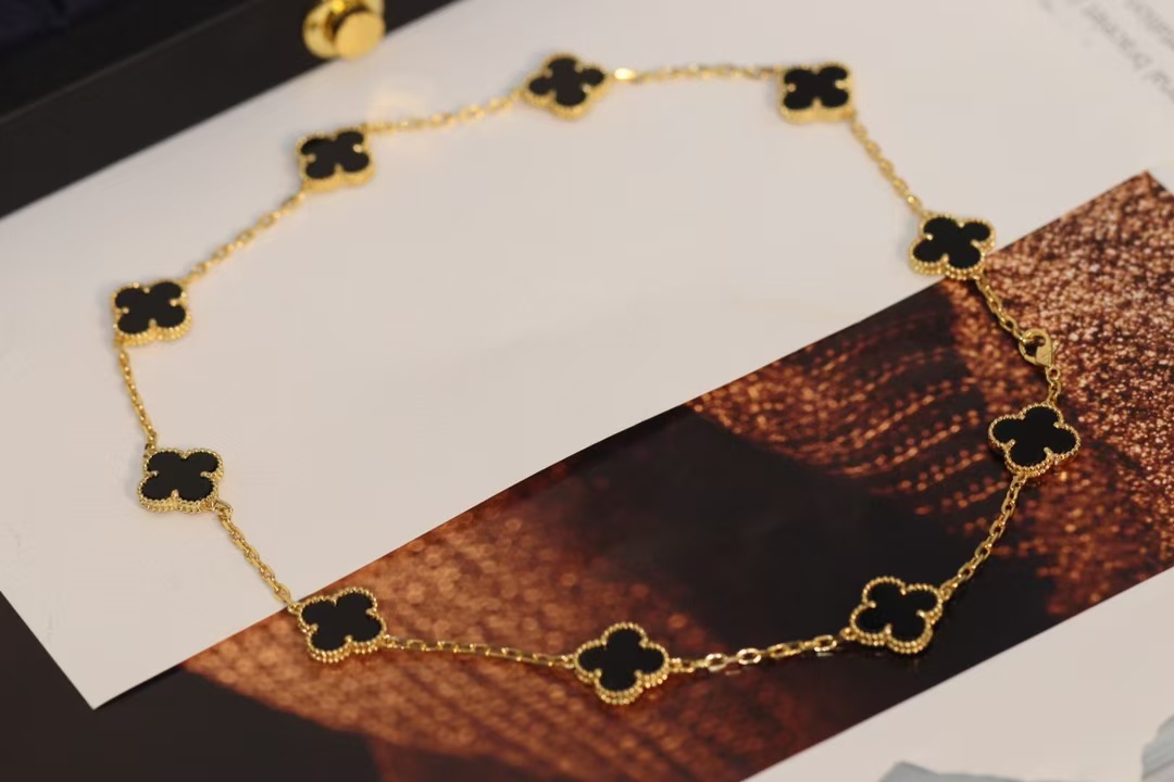 VCA Vintage Alhambra Necklace, 10 Motifs - Original Replica Club