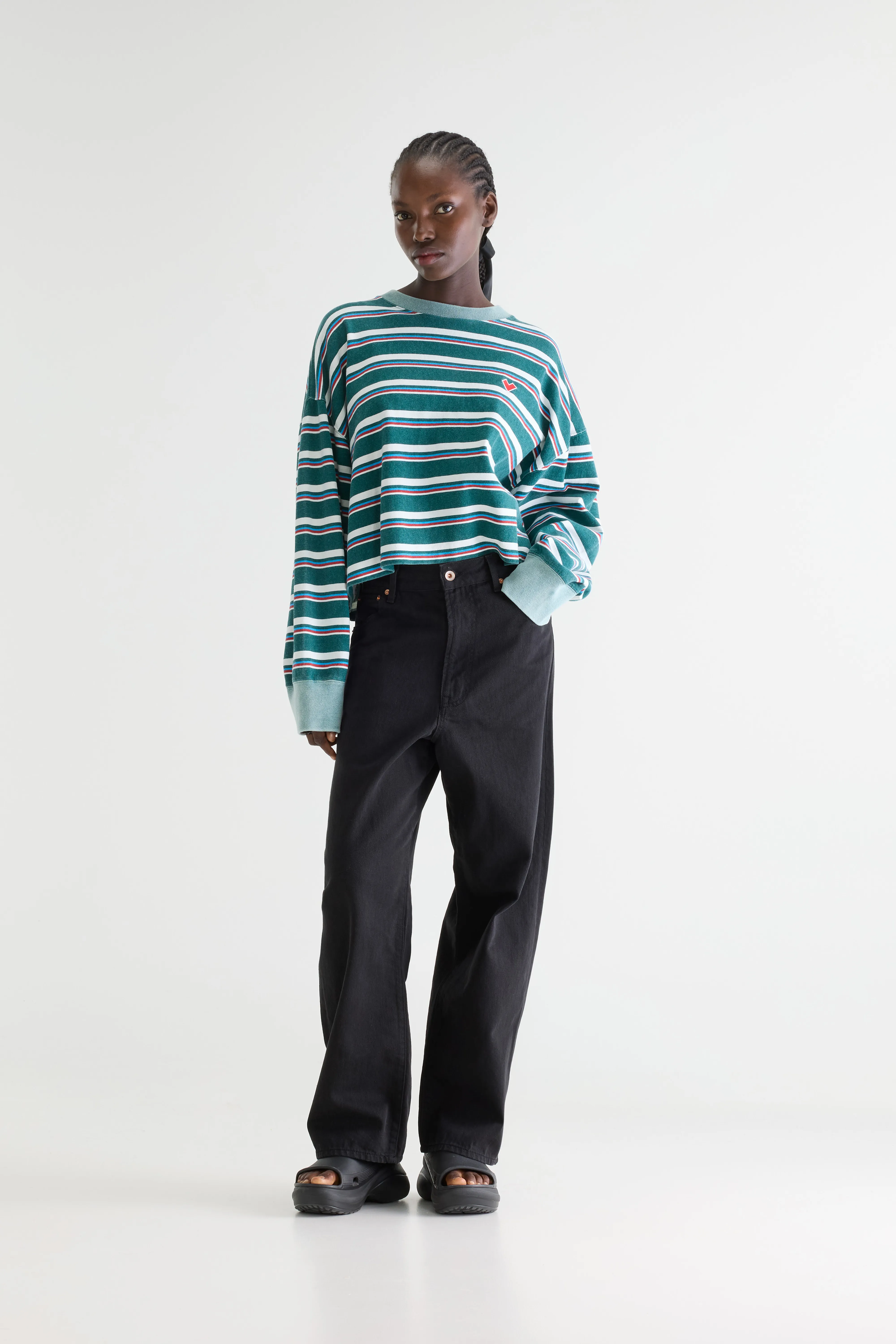 Bellerose Franto long-sleeve t-shirt (261 / W / STRIPE B)