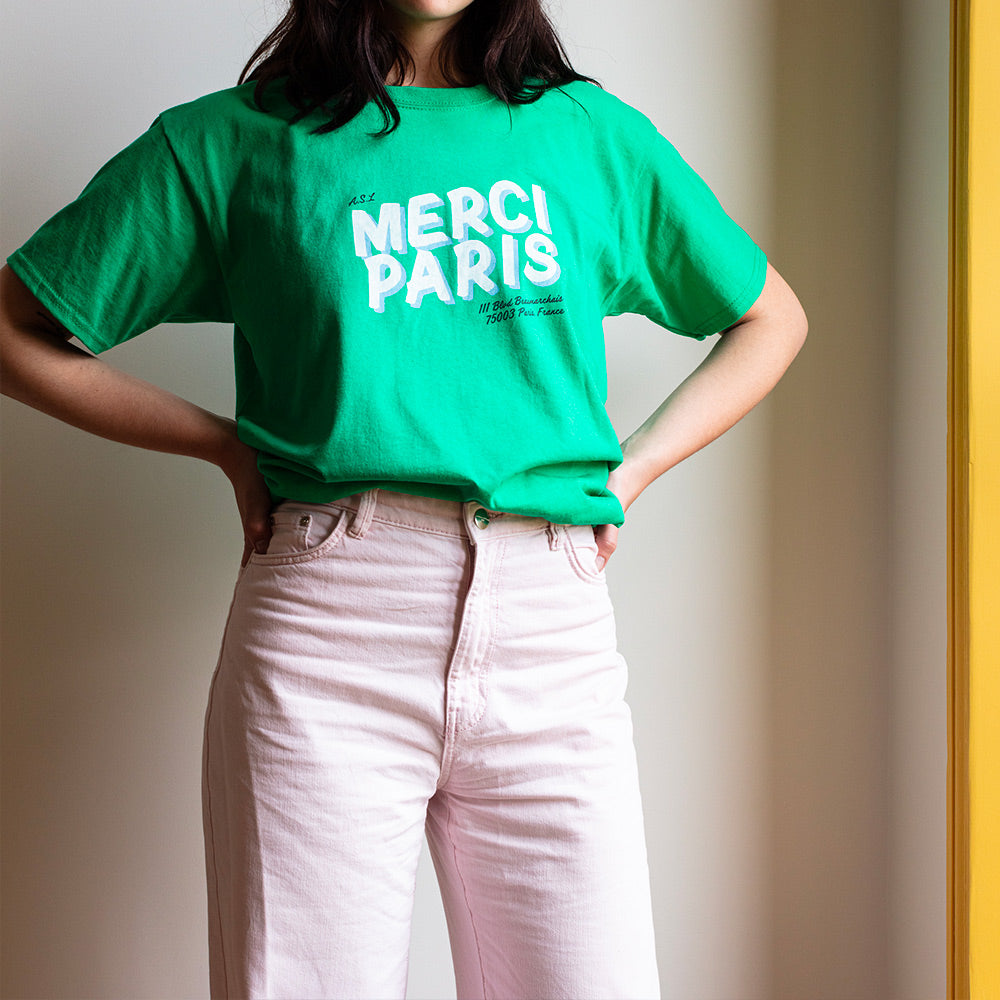 Merci  - T-shirt unisexe - Vert
