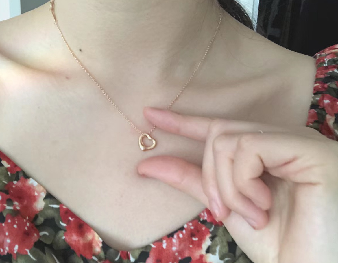 Tiffany Classic Love Heart Pendant Necklace - Original Replica Club