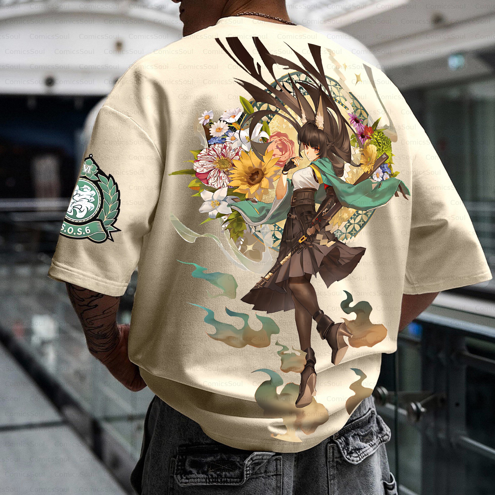 Unisex Anime Inspired Vintage T-Shirt