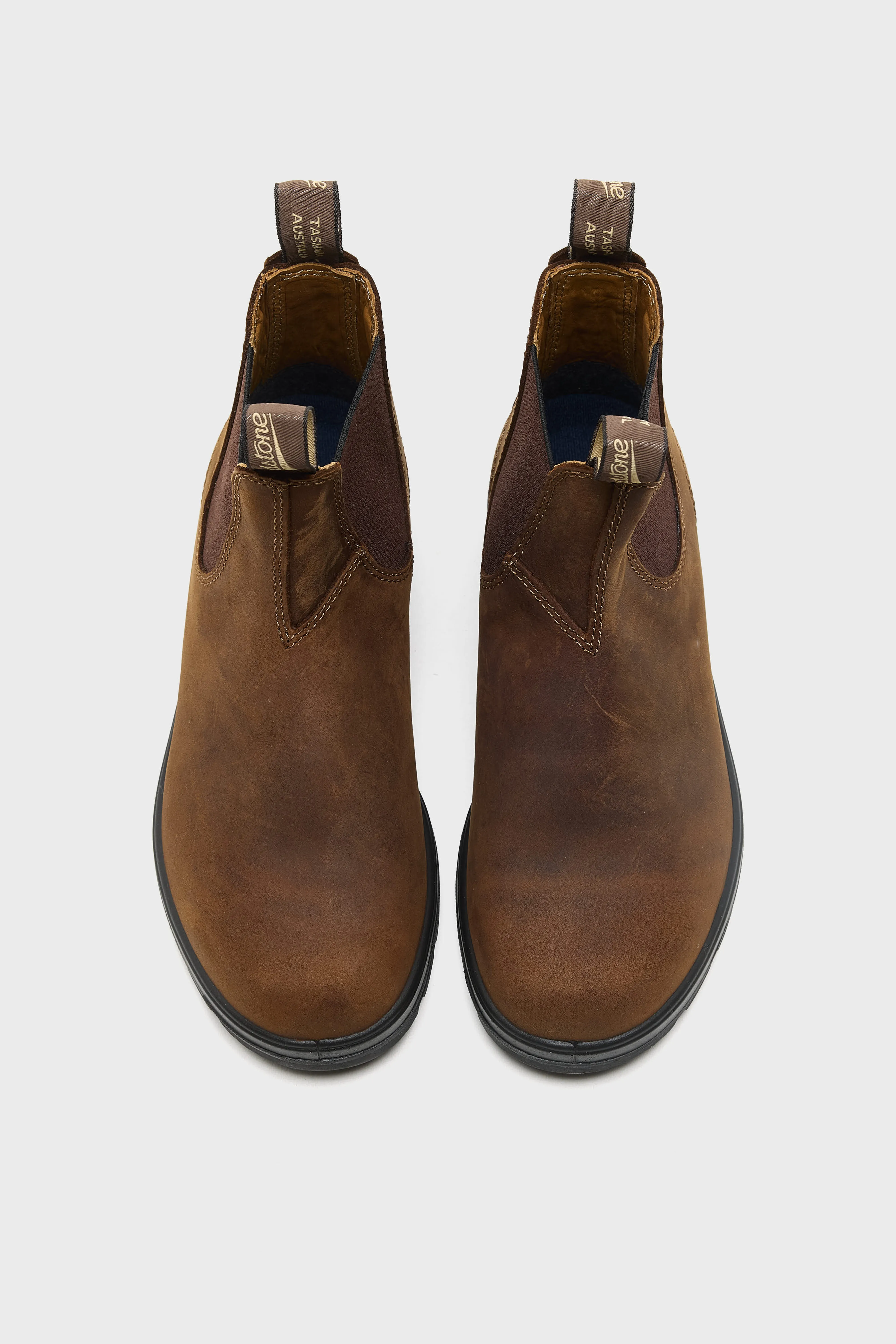 Bellerose 2544 Classic Chelsea Boots for Women (261 / W / BROWN)