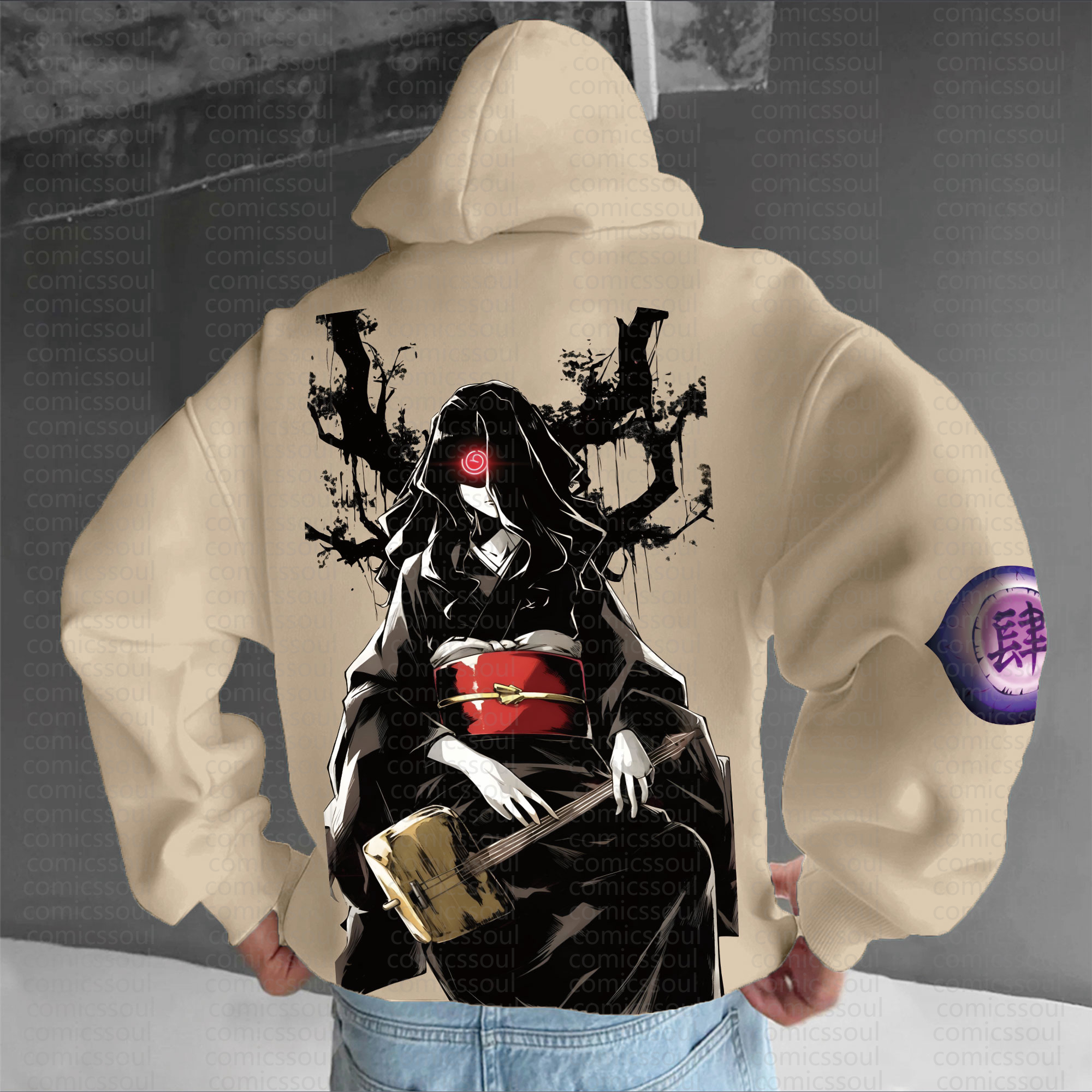 Unisex Anime Graphic Streetwear Vintage Hoodie丨Comicssoul