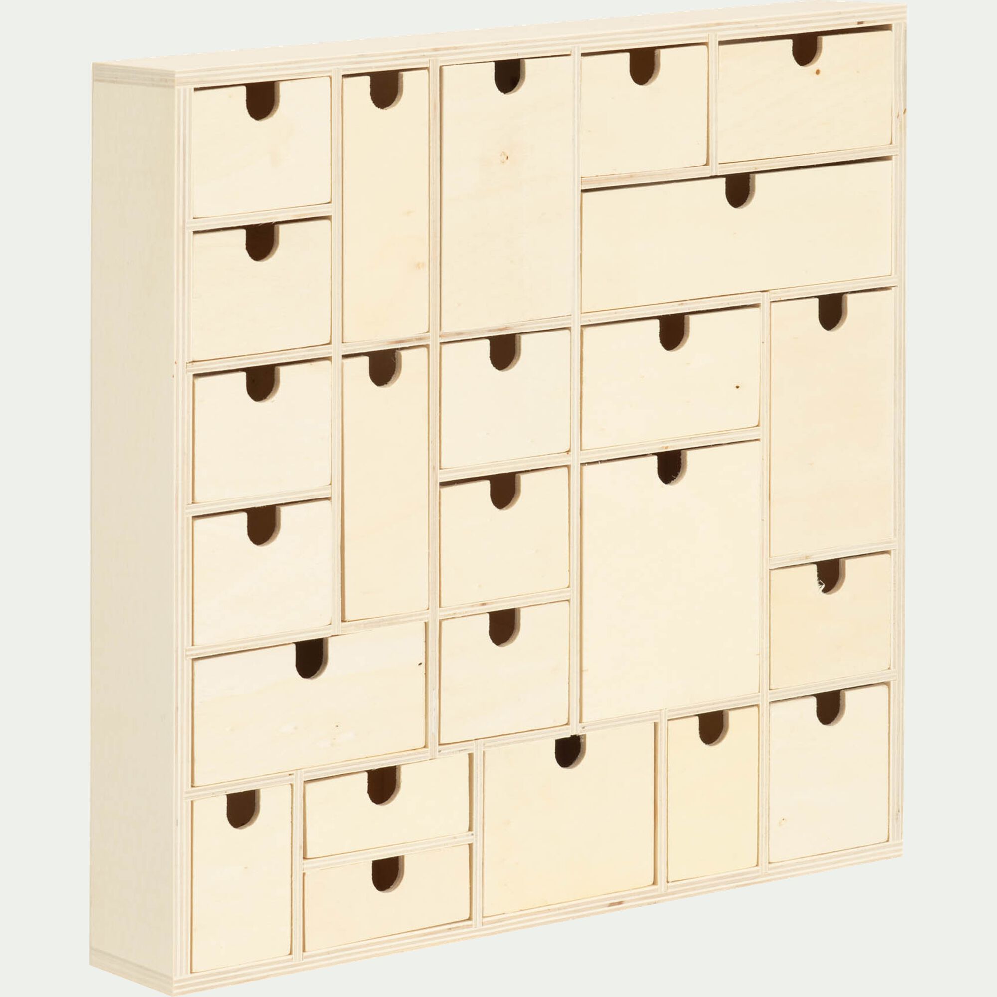 ARTEMIO - Calendrier personnalisable en bois - naturel