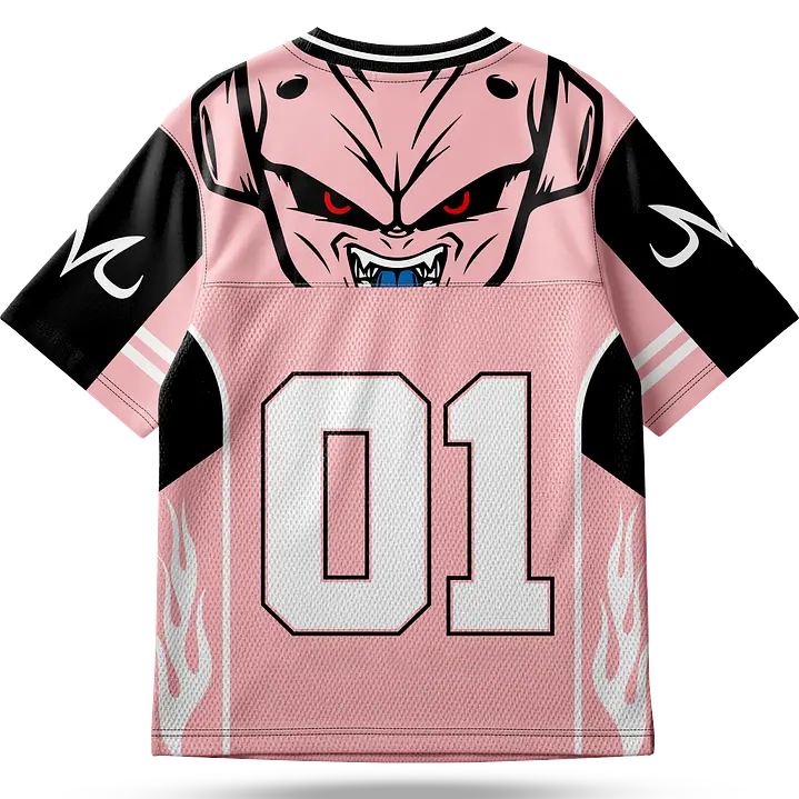 DragonBall Anime Football Jersey TeeThreads Sustain the Scene with Custom Apparel