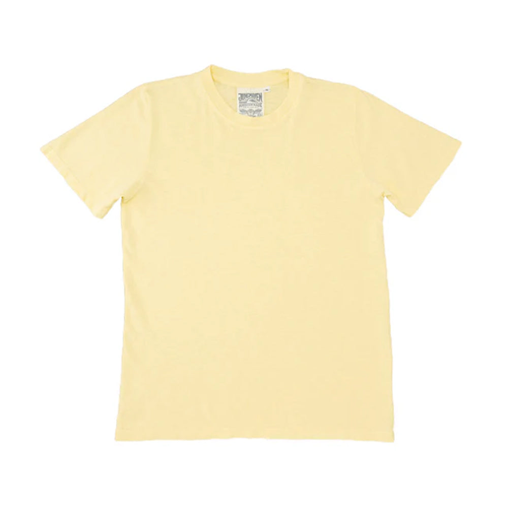 Jungmaven - T-shirt Jung - Jaune Sunbleached