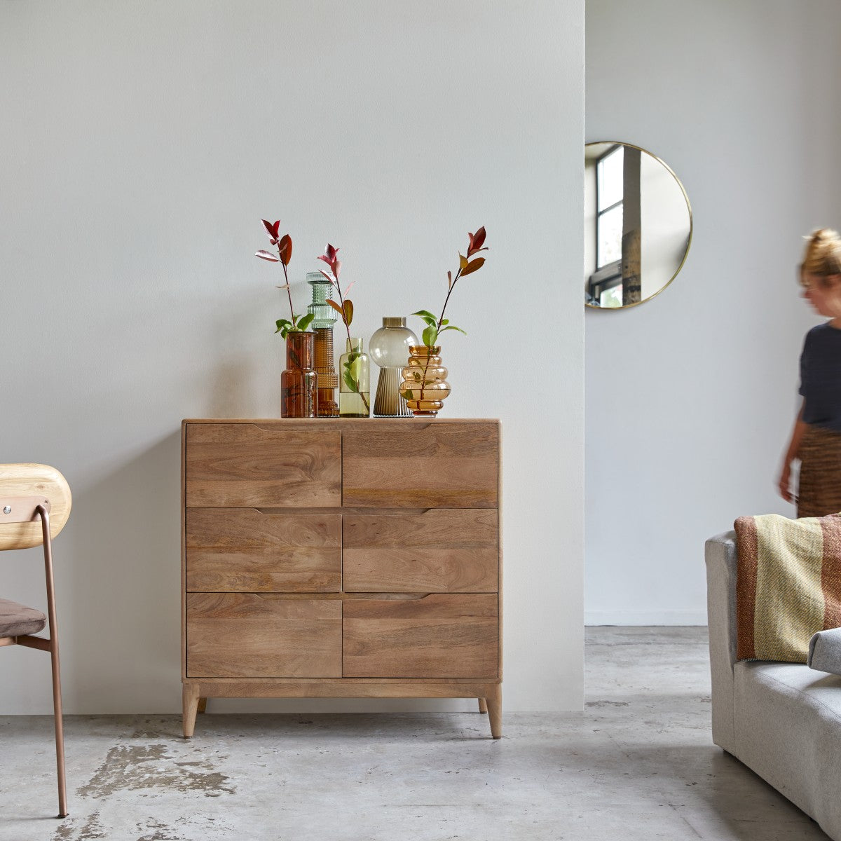 Tikamoon - Gabrielle - Ladekast van massief mangohout