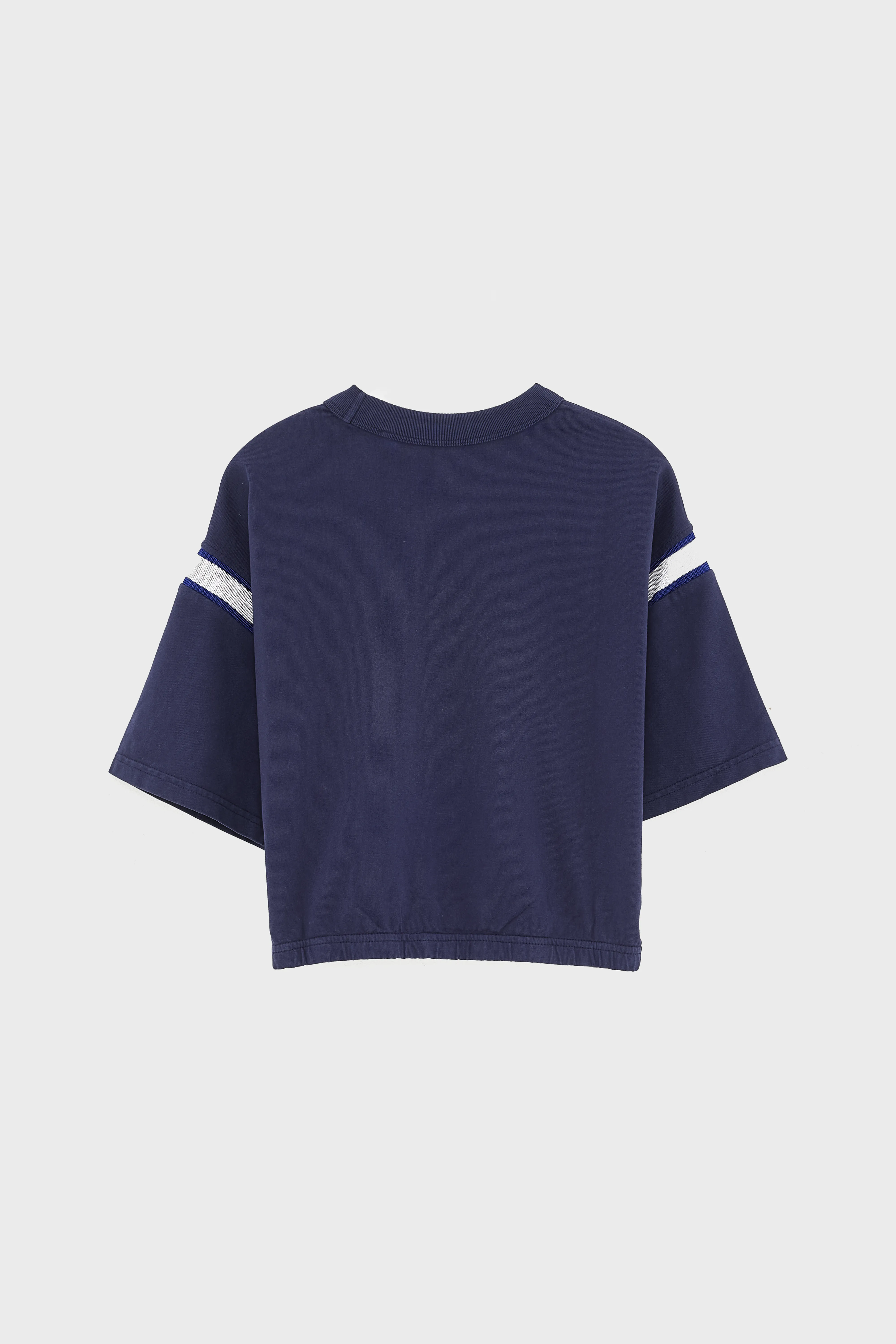 Bellerose Casel cropped t-shirt (261 / G / NAVAL)