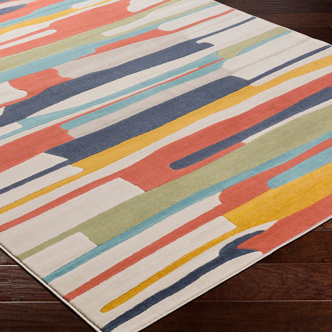 by fonQ Pincel Vloerkleed 80 x 150 cm - Terra