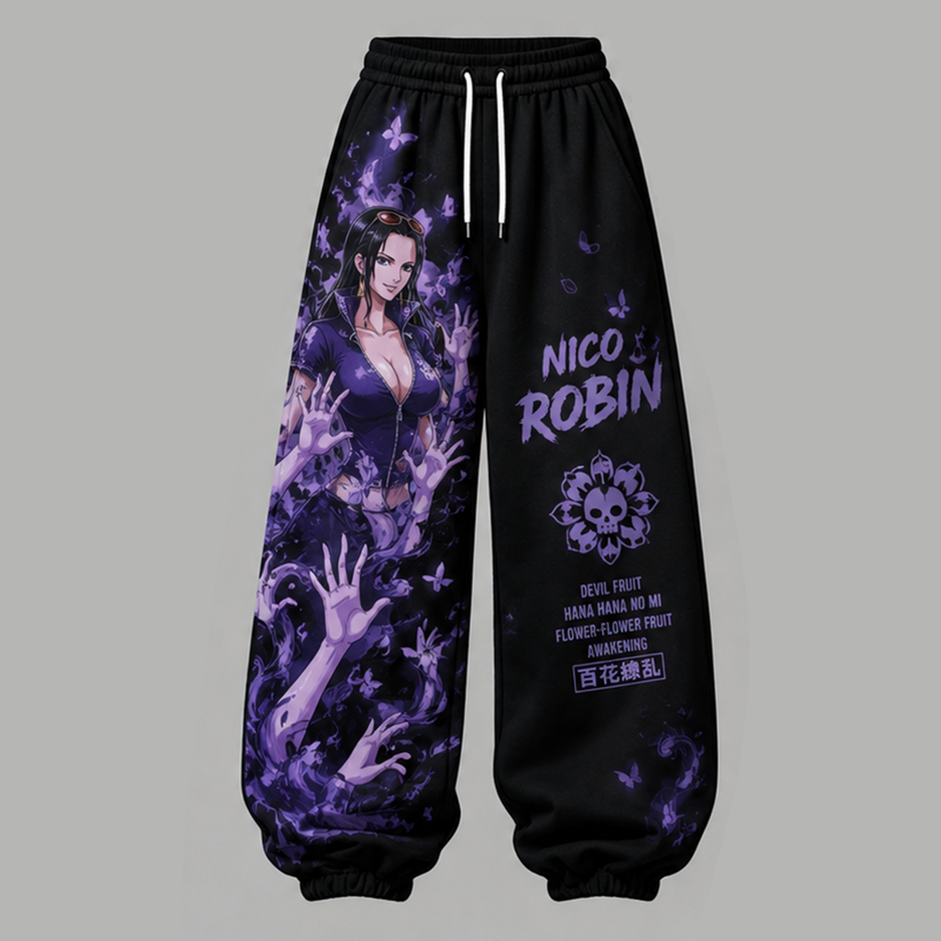 One Piece Cropped Long Sleeve Hoodie & High Waist Jogger Pants Two Piece TeeThreads Sustain the Scene with Custom Apparel