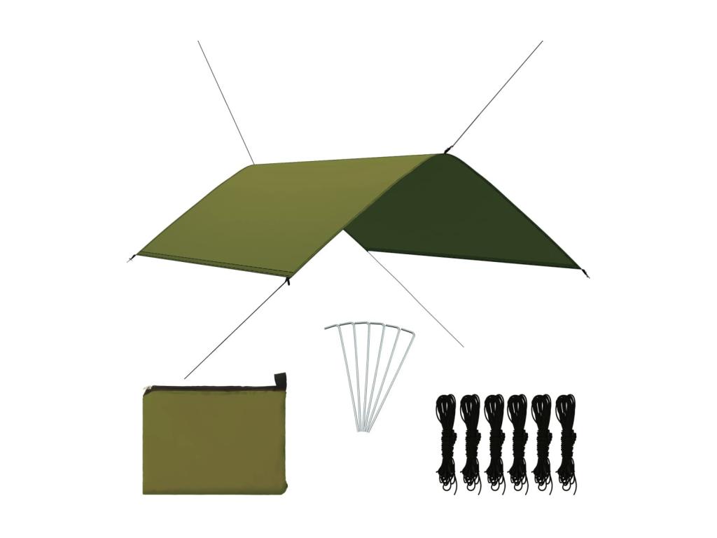 Mubdelu de exterior verde 3x2 m