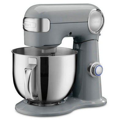 Precision Master 5.5 qt. 12-Speed in Dove Gray Stand Mixer with Attachments