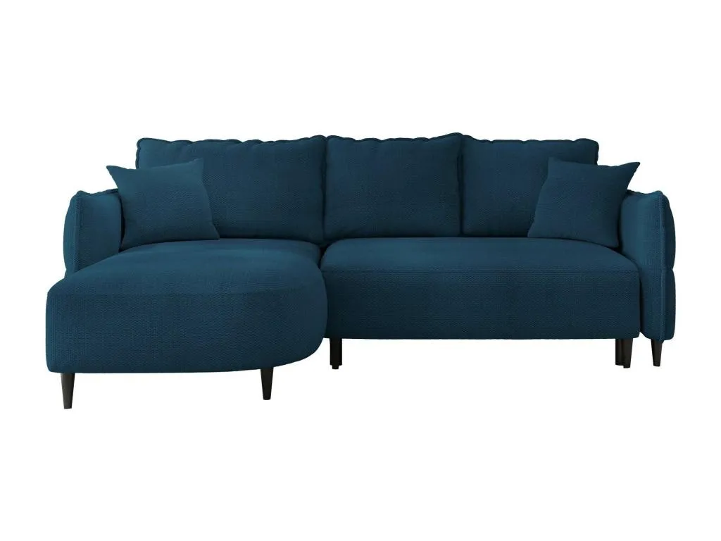 Sofá rinconero Decopractico 102 Azul Función de descanso Caja de ropa de cama 244x165x76cm 06828CVYV