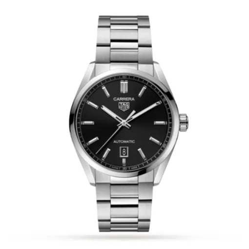 TAG Heuer Carrera Men Automatic Black Stainless Steel Watch WBN2110.BA0639
