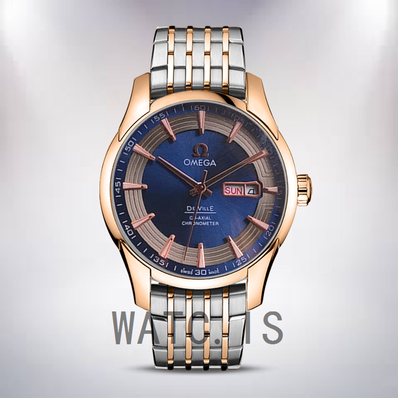 Omega De Ville DevilleBLSB-006 Men 41mm Rose Gold-tone