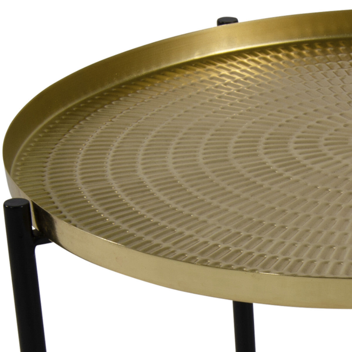 Lesli Living Bijzettafel Sumba Goud 35 cm