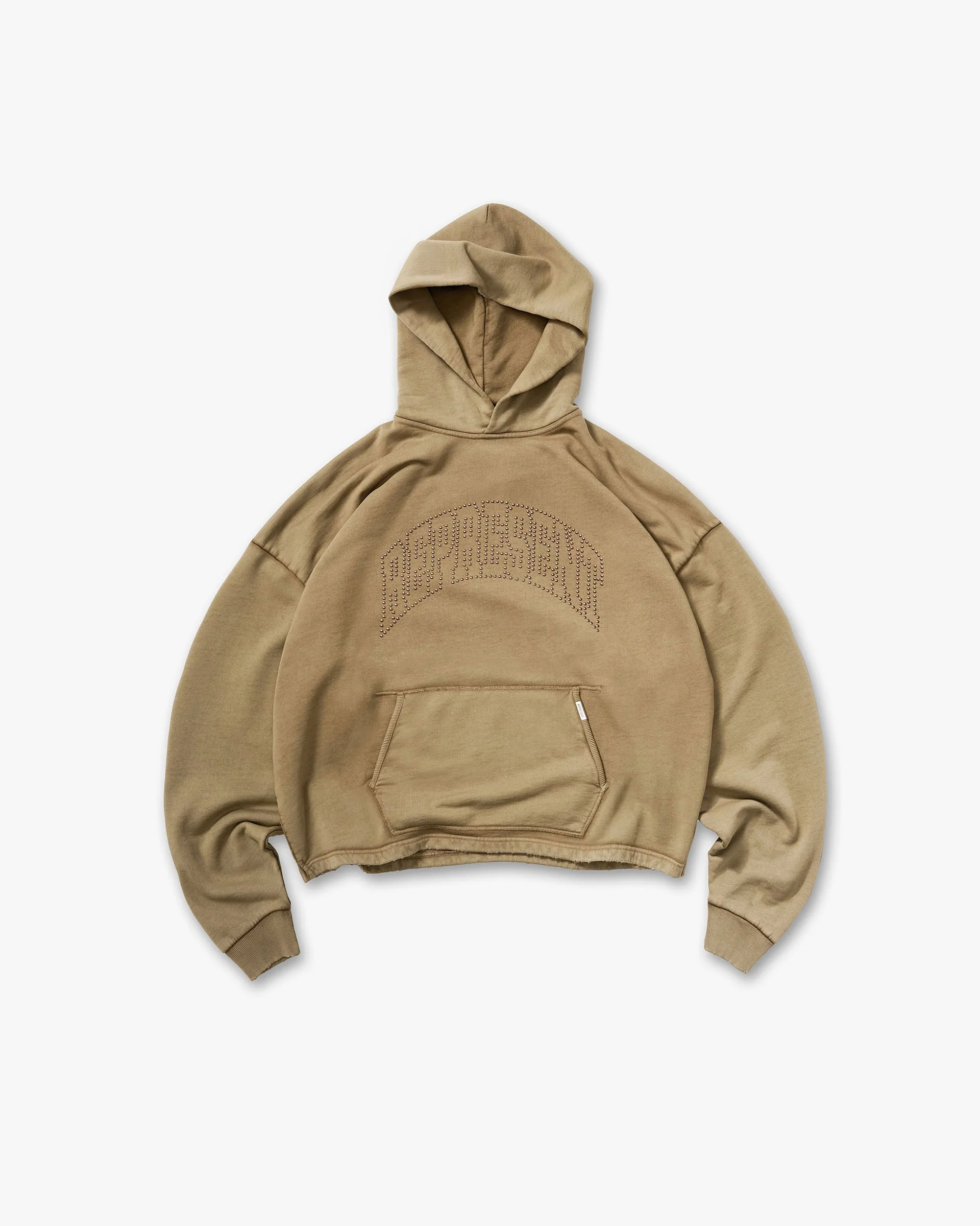 Represent Embellished Hoodie - Vintage Khaki