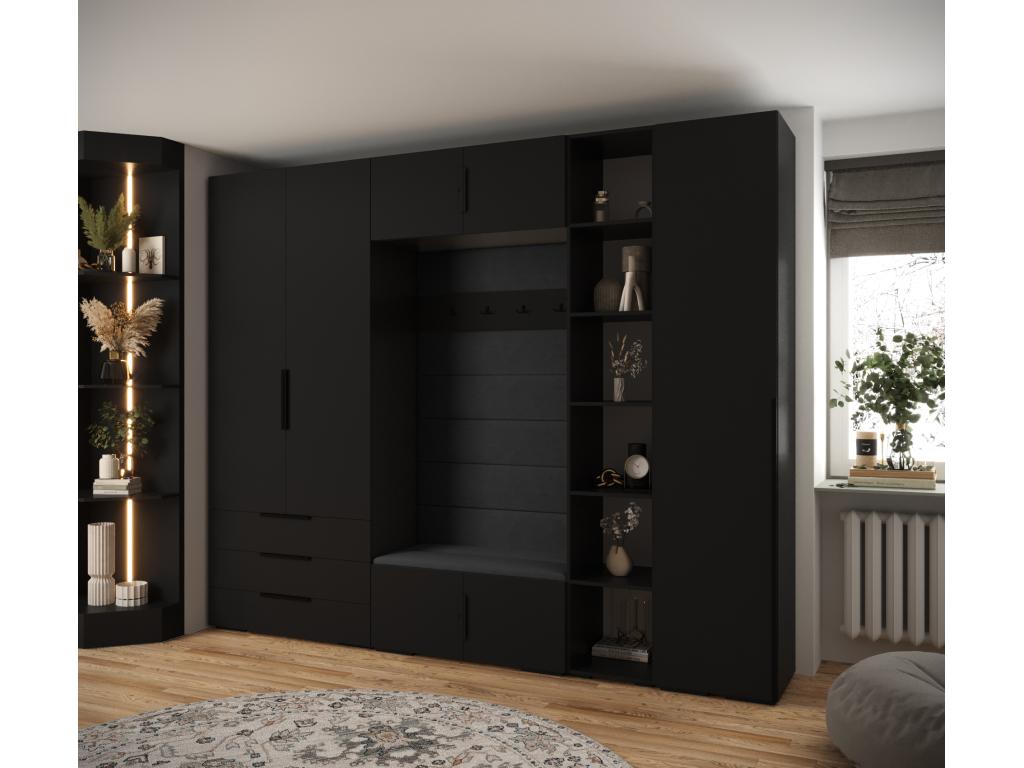 Hominor 1 armario con puertas batientes 236 - 7/290/47