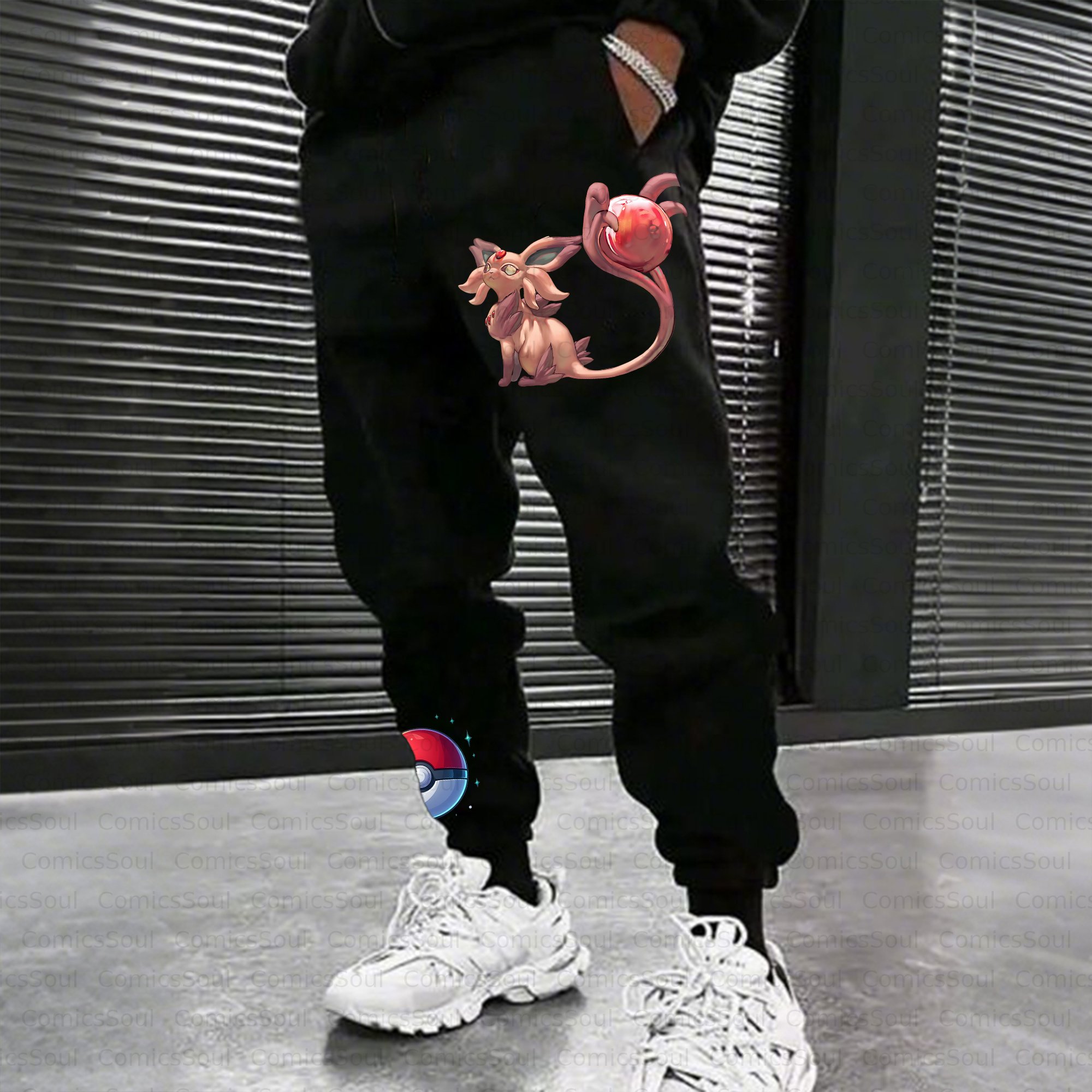 Unisex Casual Anime Streetwear Pant