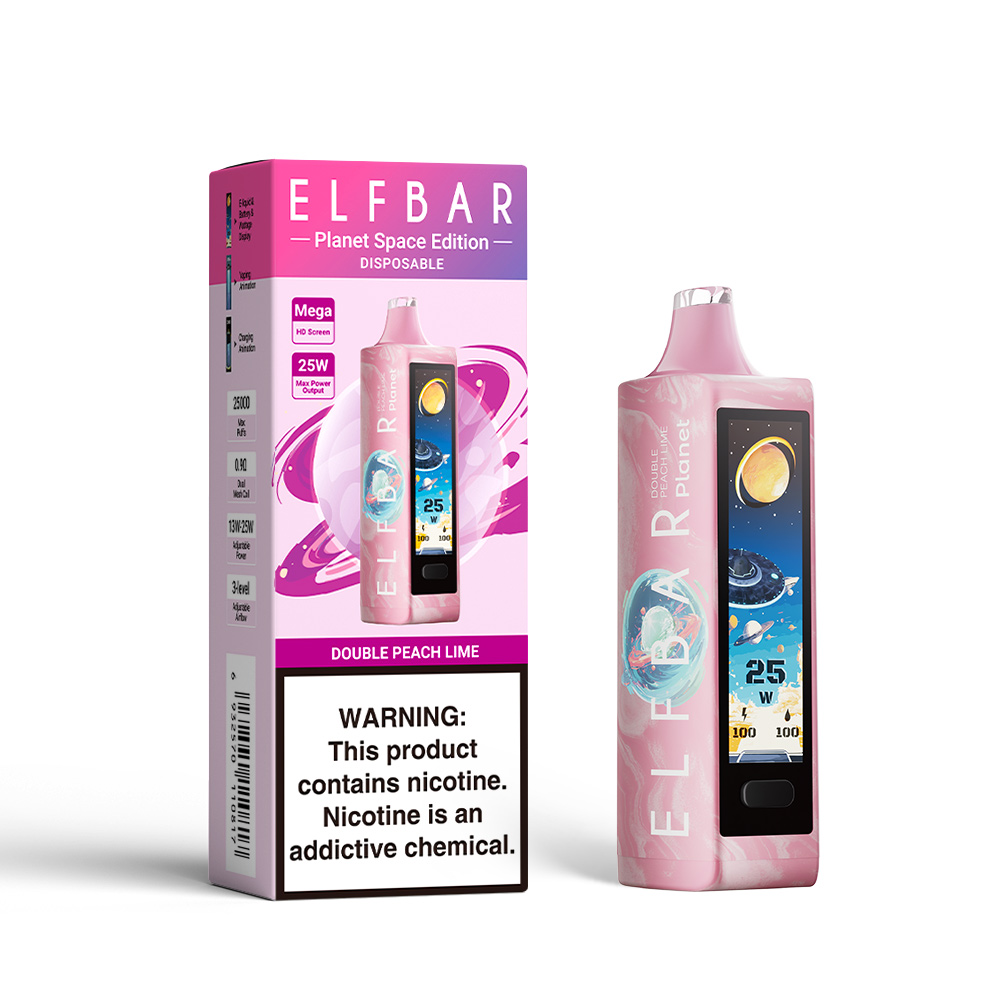 ELF BAR PLANET 25K ladattava kertakäyttöinen sähkötupakka (kaikki maut)
