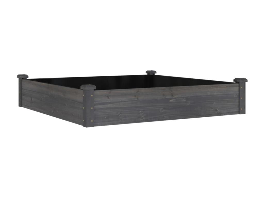 Forro para bancal  levado  madera de Decoratodo macizo 120x120x25 cm