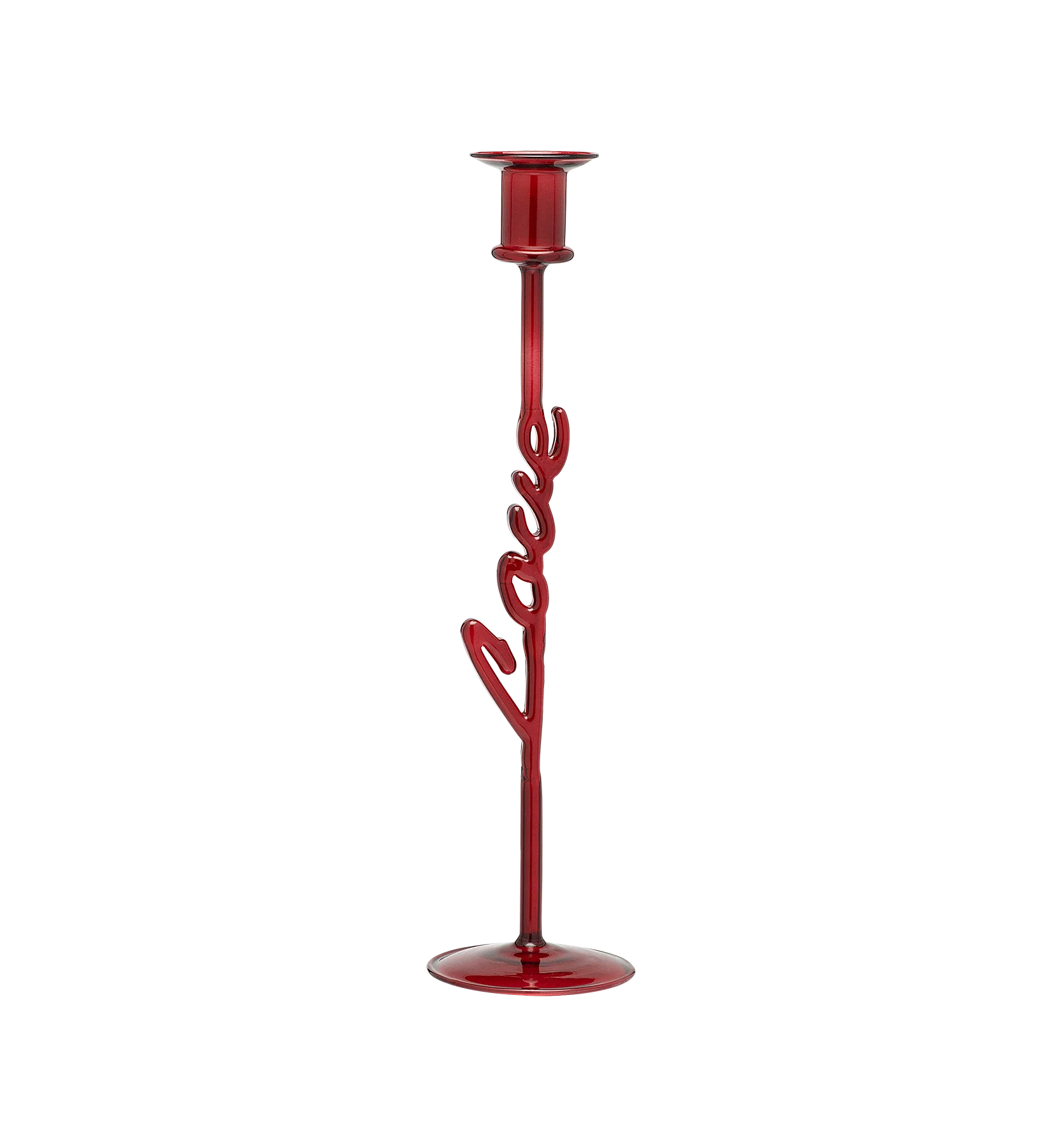 Carmine Love Candle Holder