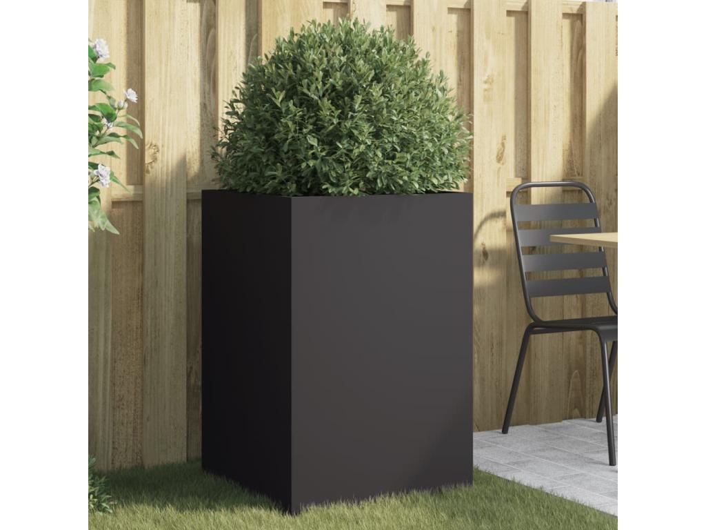 De acero laminado Decoratodo n frío negro 52x48x75 cm