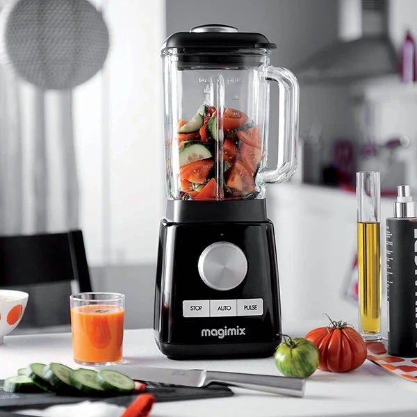 Blender laqué noir 1,8 L 1300 W 11628 Magimix
