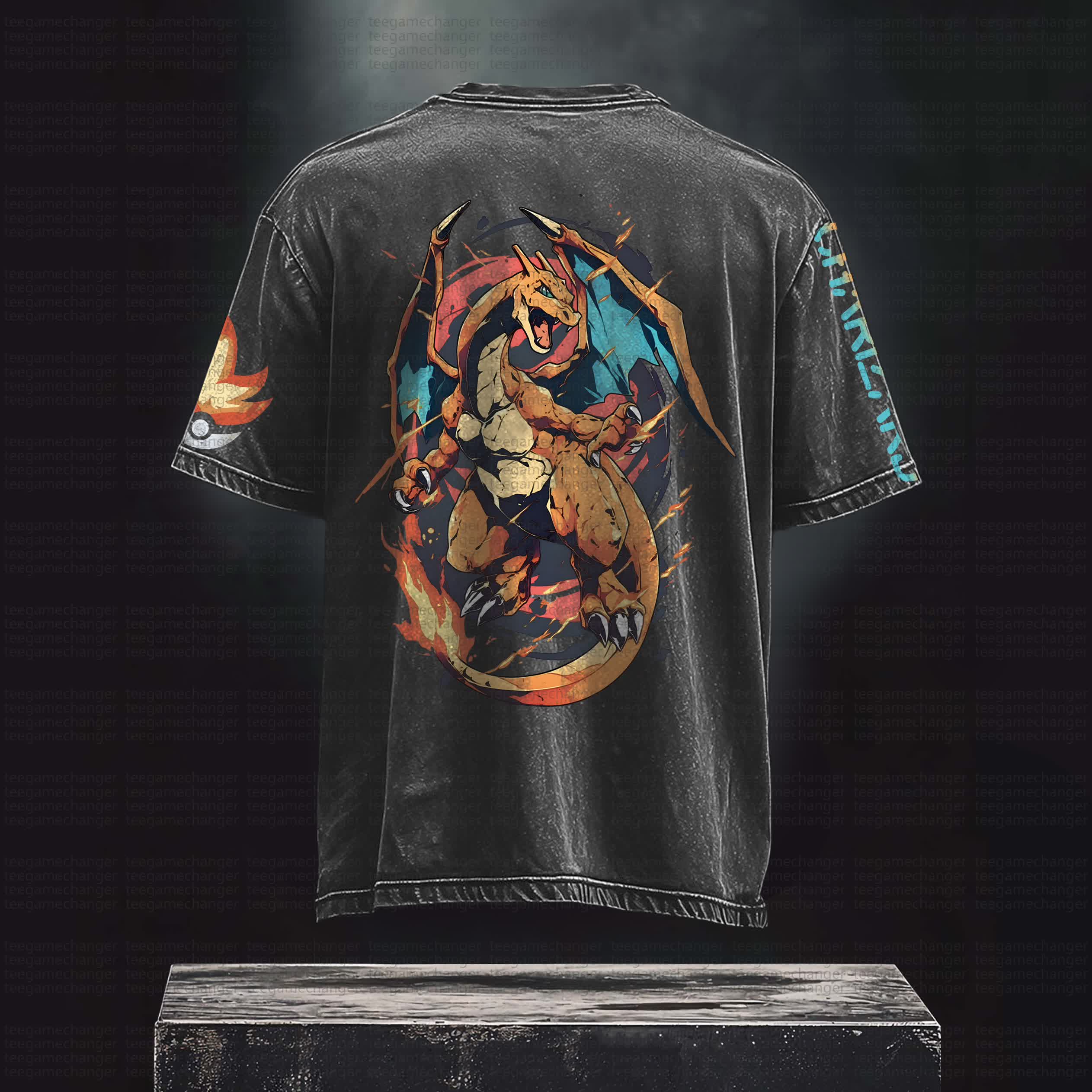 Unisex Anime Inspired Vintage T-Shirt丨Comicssoul