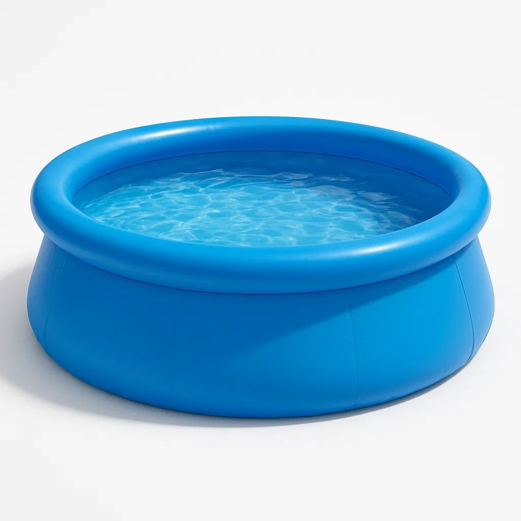 Piscina desmontable redonda con depuradora azul 240x63 cm iPFSniVO26SH