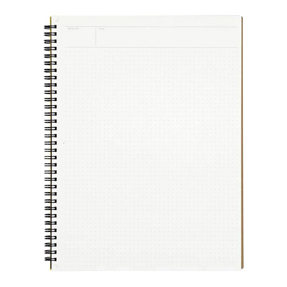 Mnemosyne A4 Wiro Notebook Dot Grid