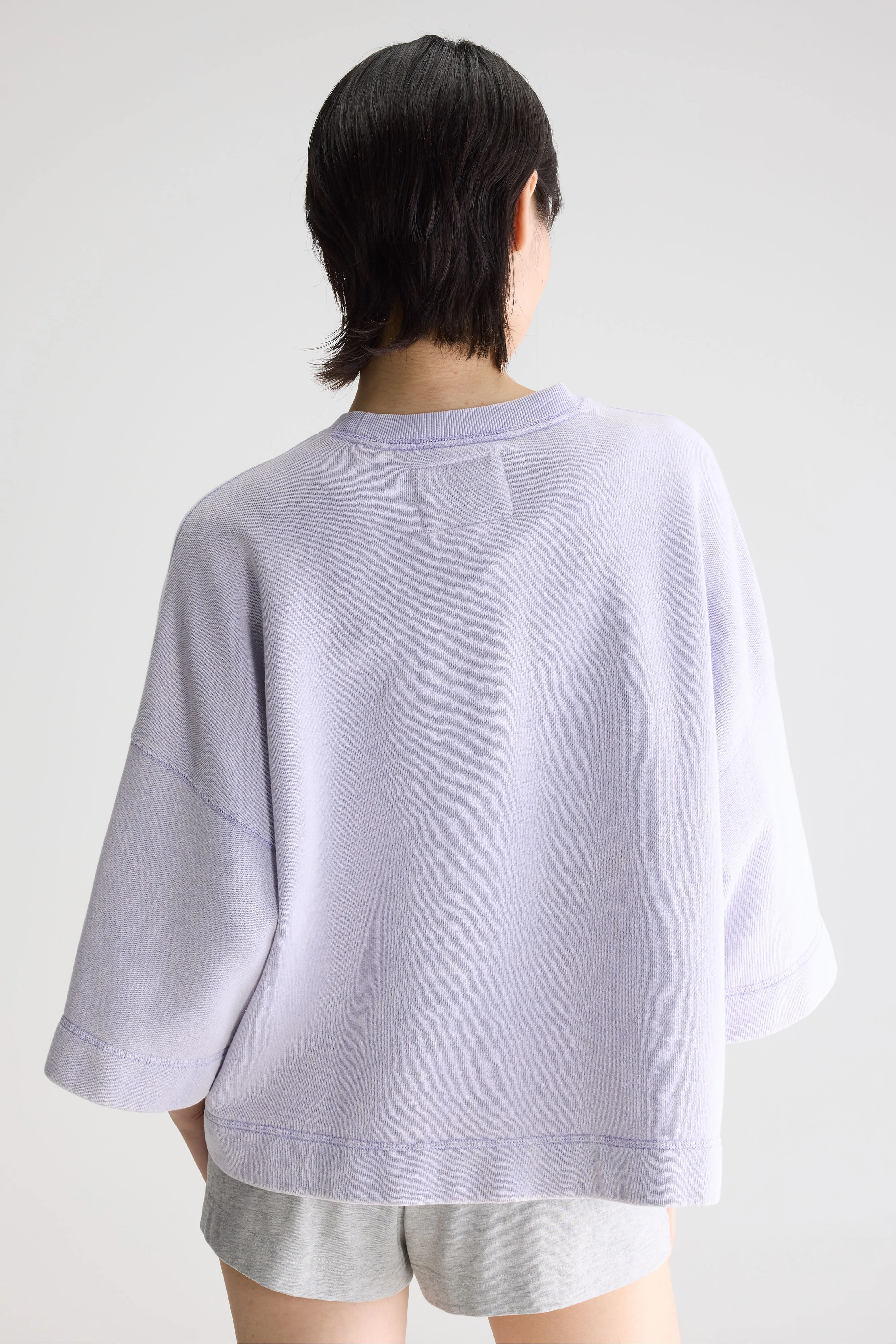 Bellerose Farlol short-sleeve sweatshirt  (261 / W / IRIS)