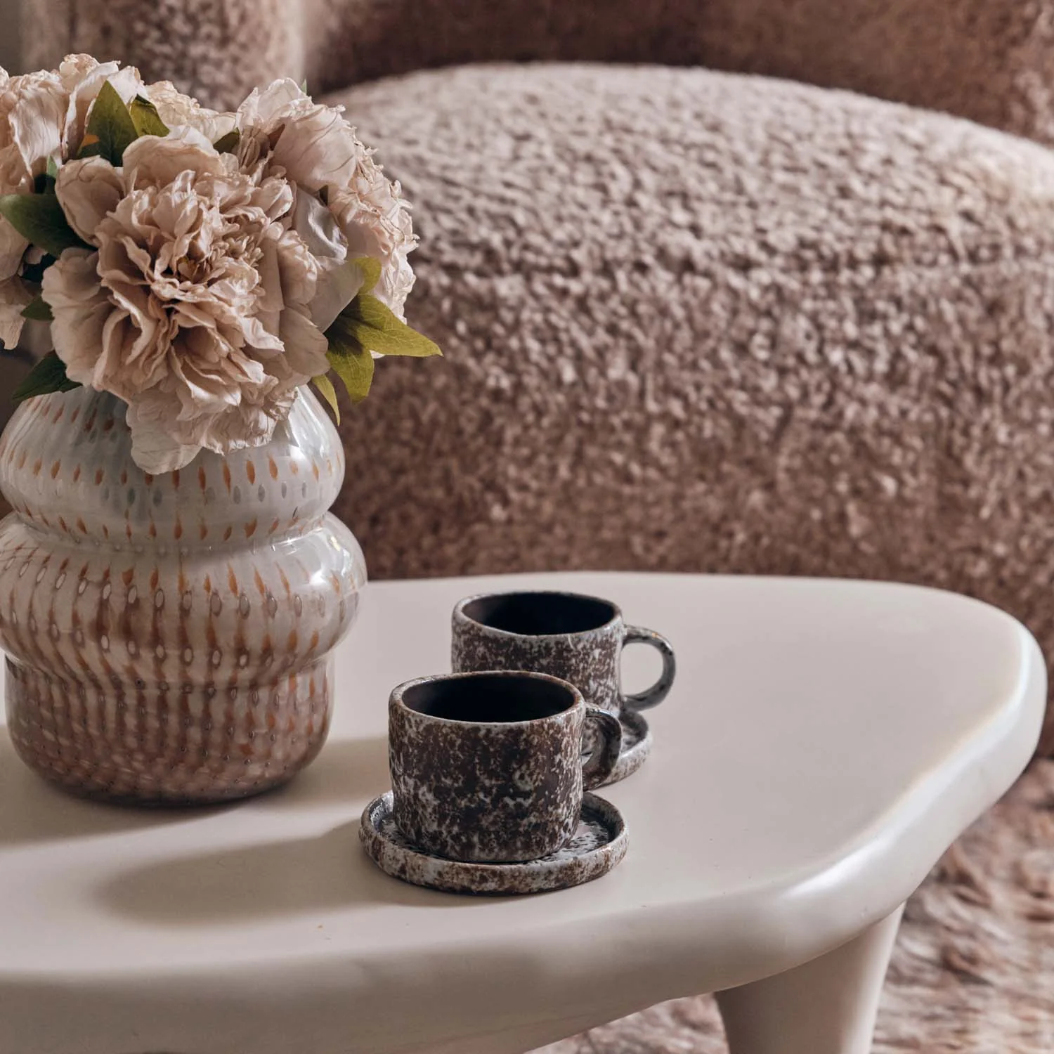 Norman Cup and Saucer, Mocha
