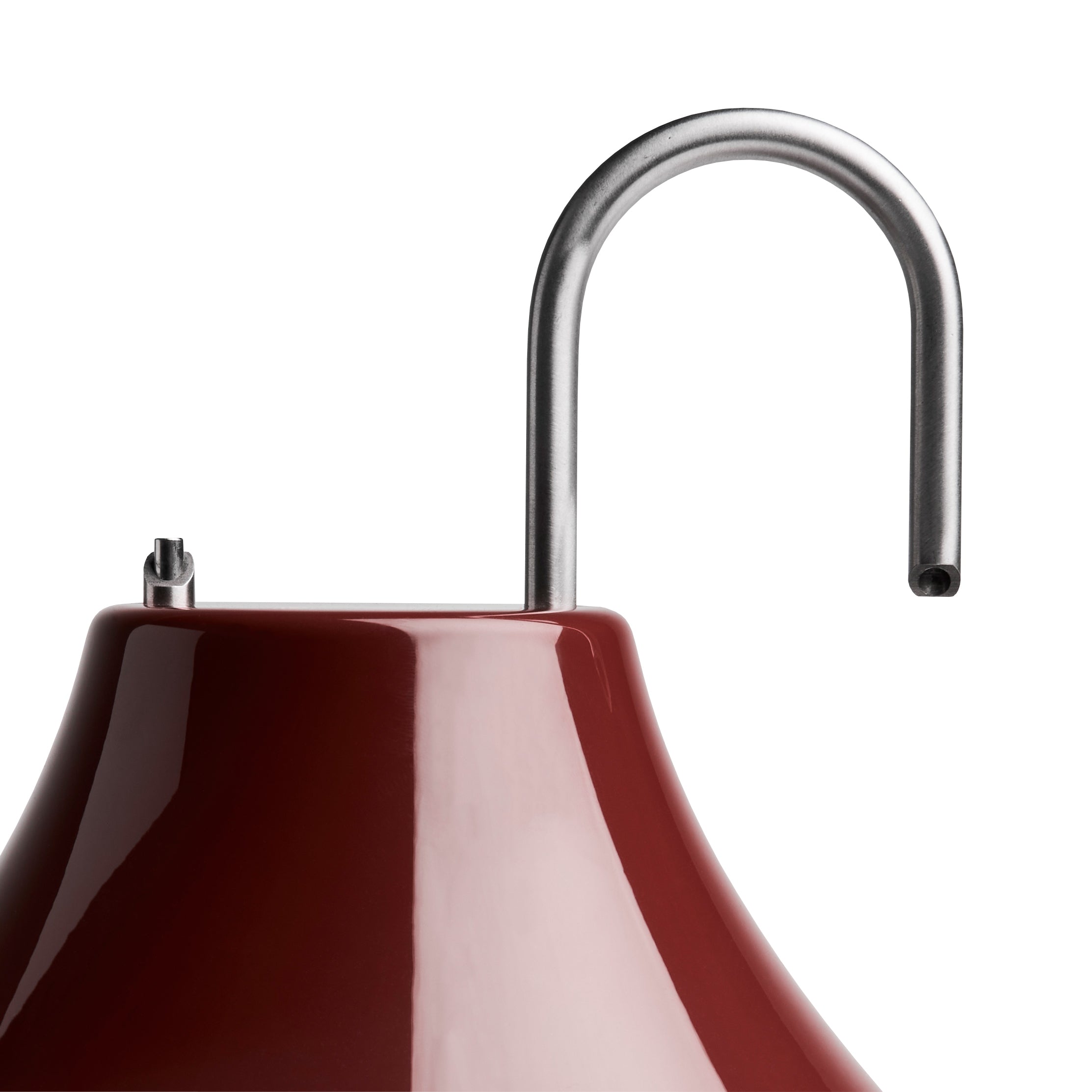 HAY Mousqueton Oplaadbare Tafellamp - Iron Red