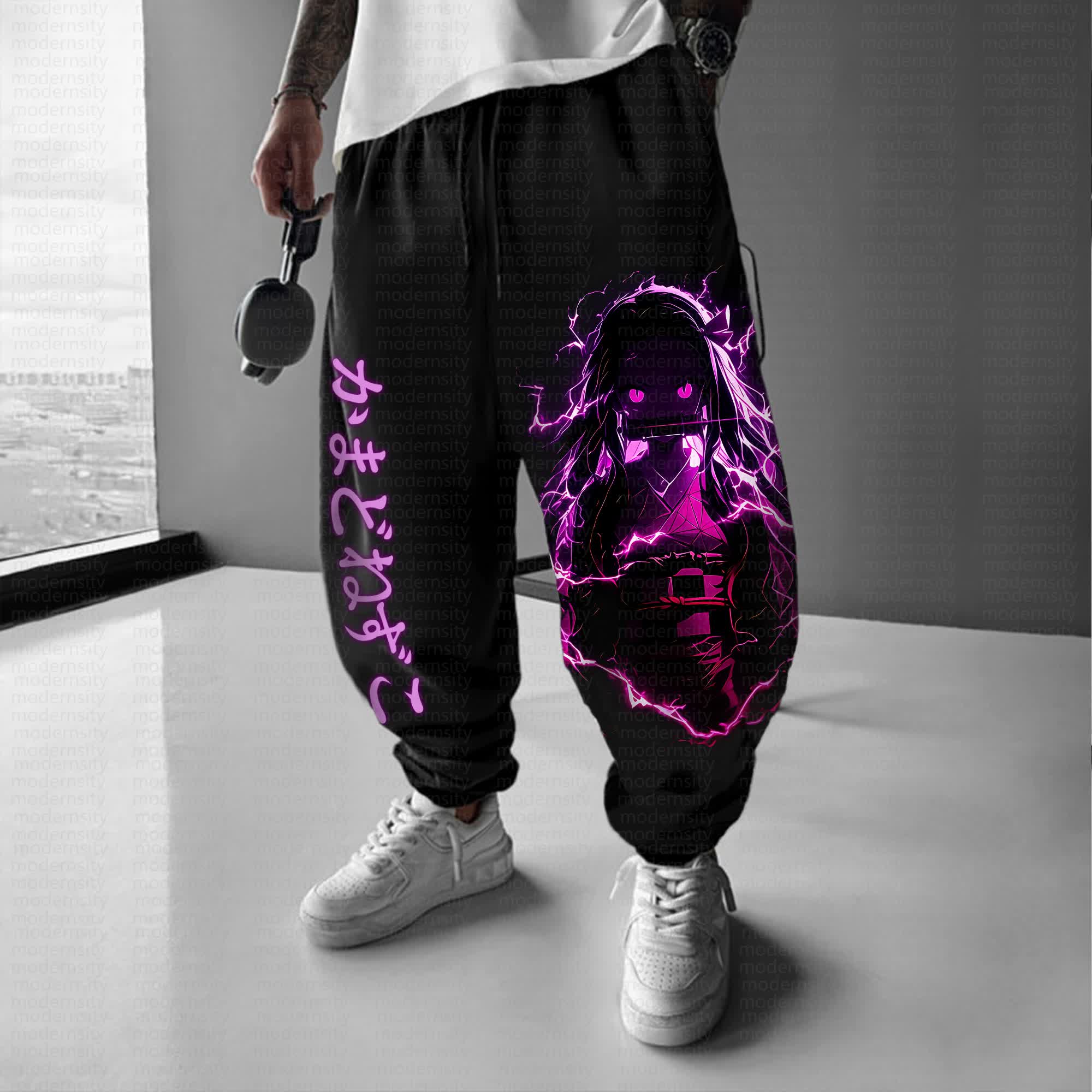 Unisex Anime Inspired Vintage Pants丨Comicssoul