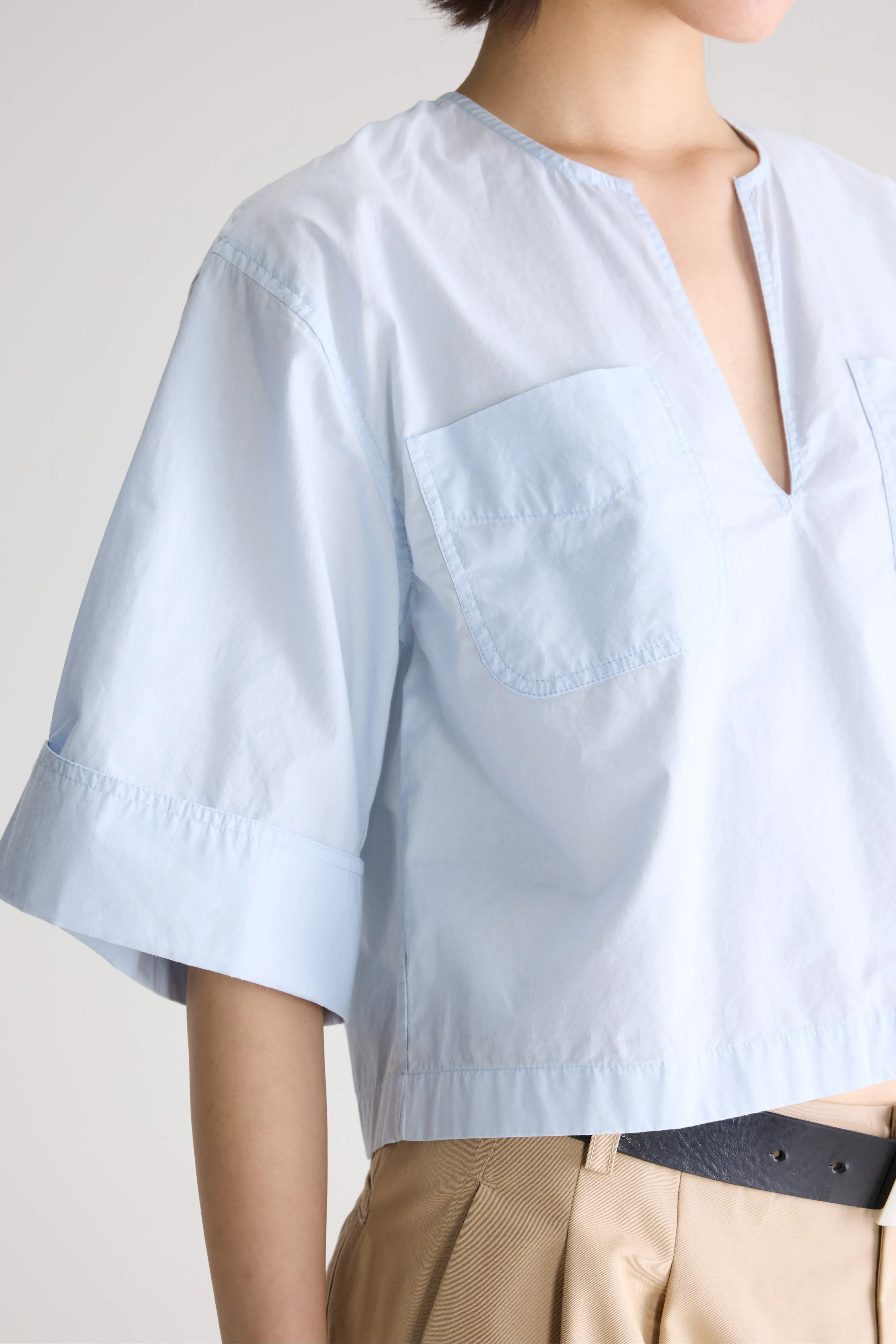 Bellerose Chalk relaxed shirt (261 / W / MIST)