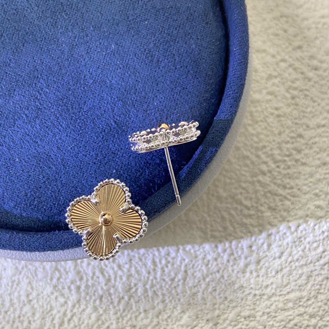 VCA Mixed Color Clover Earrings - Original Replica Club