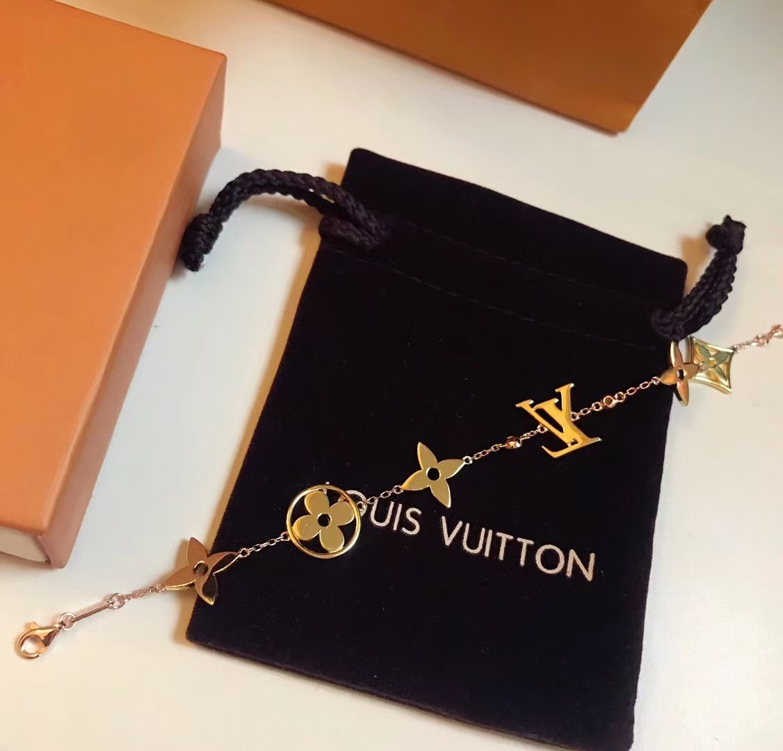 Louis Vuitton Star Sun LV Letters Bracelet - Original Replica Club