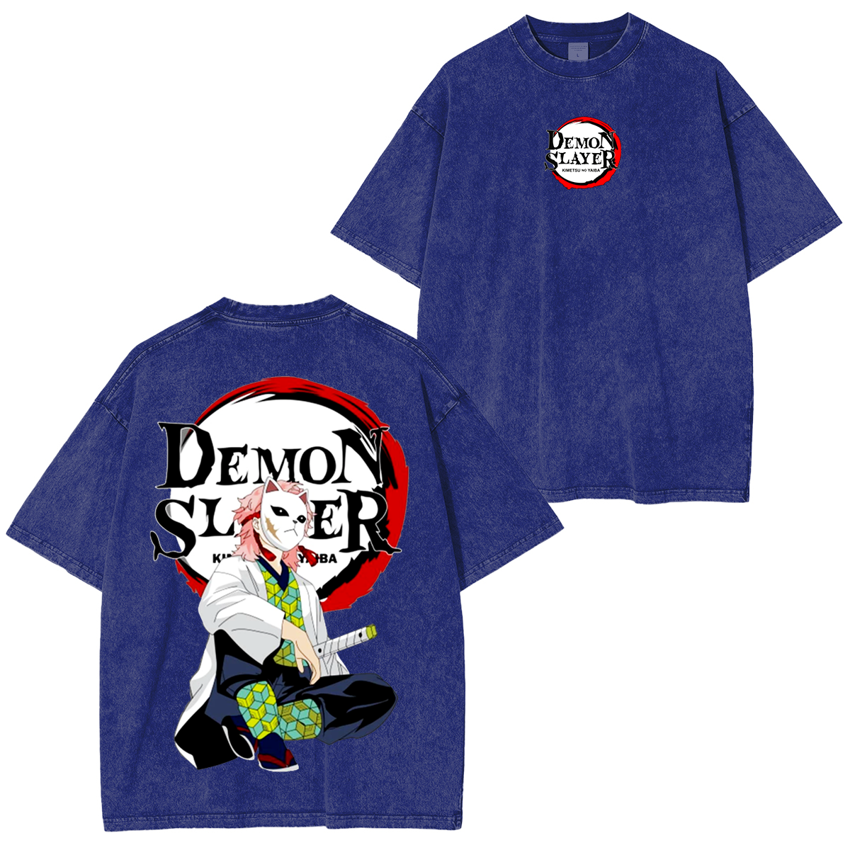 Unisex Anime Inspired Vintage Washed T-Shirt丨Comicssoul TeeThreads Sustain the Scene with Custom Apparel