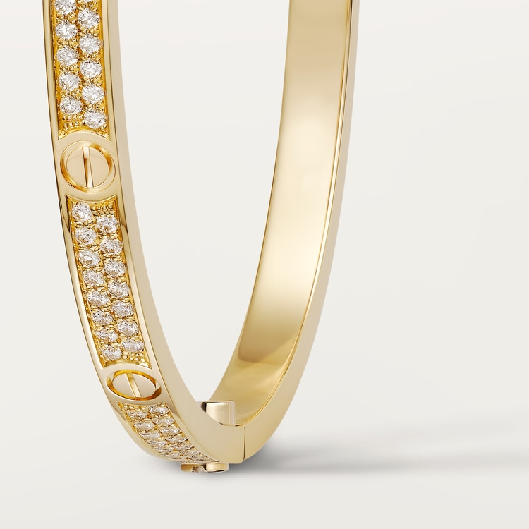 Replicate LOVE bracelet, small model, paved(1:1 replica) - Original Replica Club