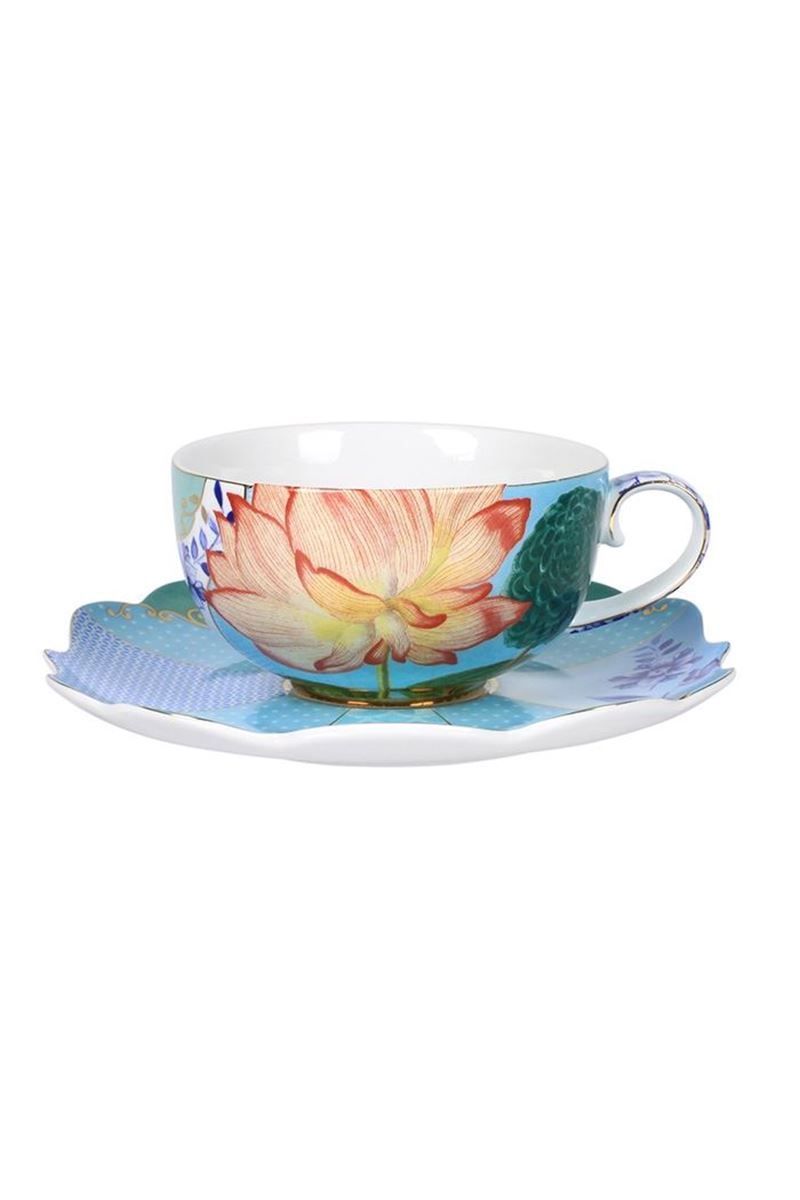 Cup and Saucer Royal Flowers