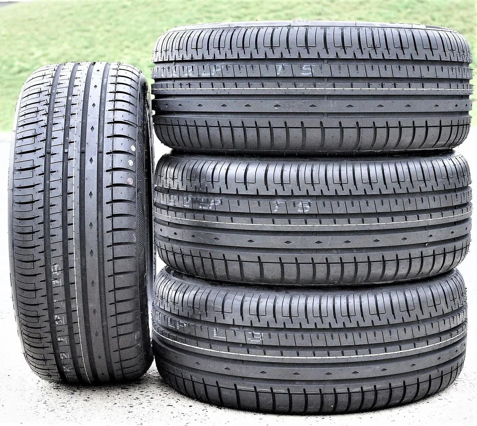 Accelera Phi-R All Season Performance Tires 255/35R20 97Y XL - Set Of 4