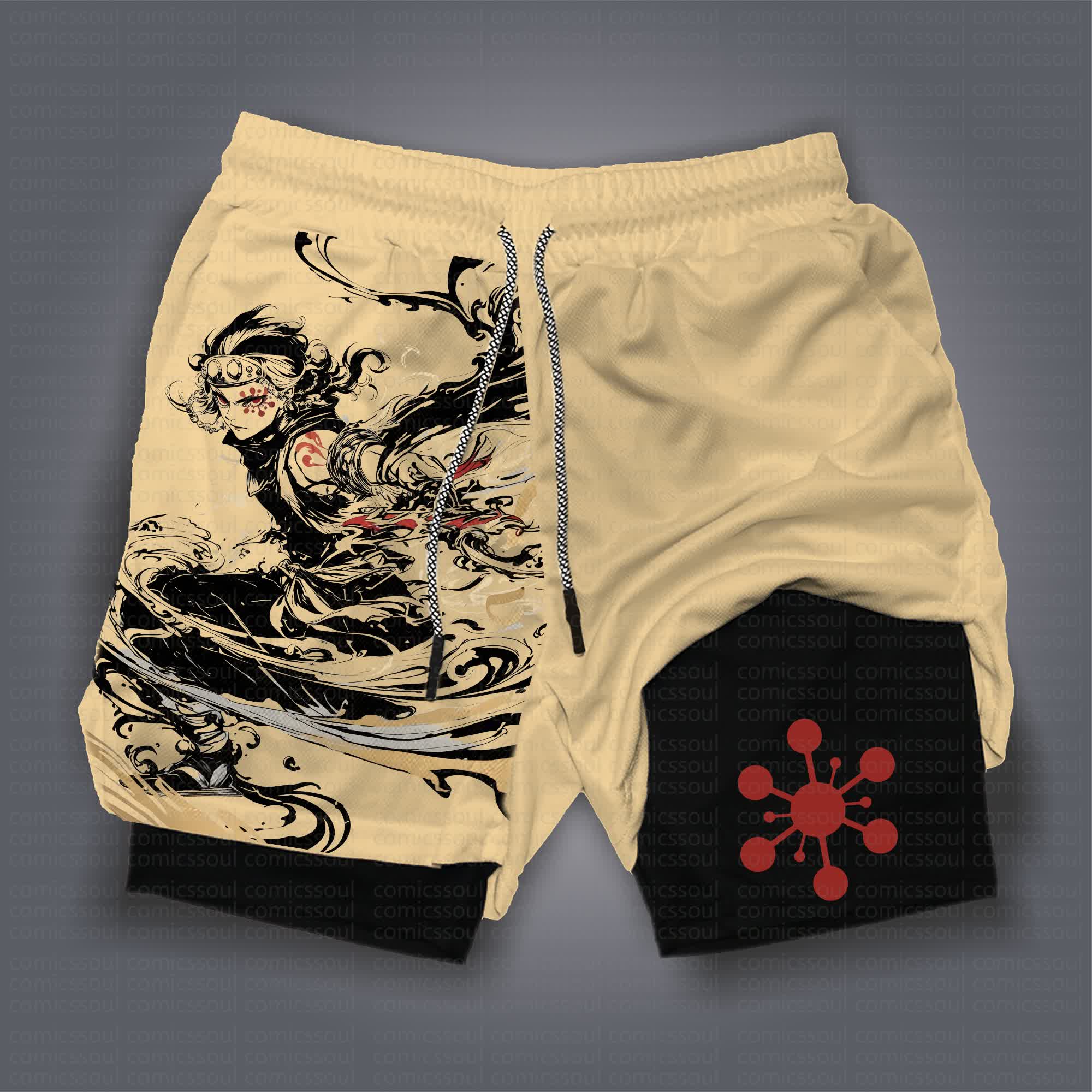 Unisex Casual Anime Streetwear Shorts 丨Comicssoul