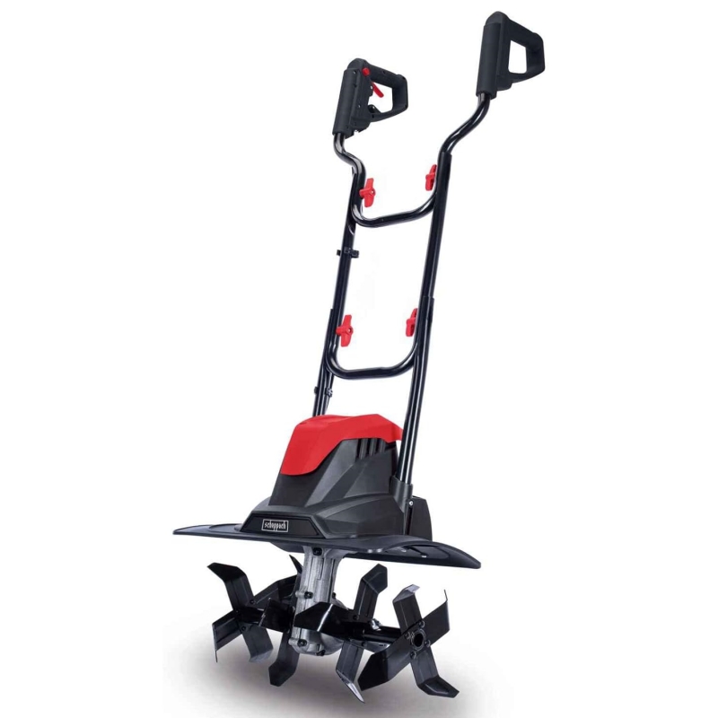 WAYFAIR Scheppach Tiller MTE380 Electric Tiller | Power 1050W | Hurdles ?205Mm | Milling Width 360Mm | Chopping Speed 400 1/Min | Immediate Start With Circuit Breaker | Foldable