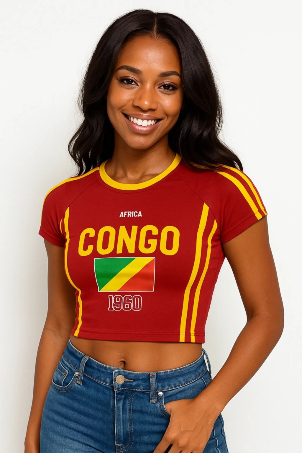Sexy Sporty Crop Top T-Shirt